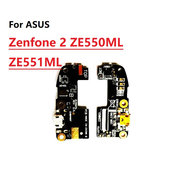 บอร์ดชาร์จ USB สายเคเบิลอ่อน และไมโครโฟน สําหรับ ASUS Zenfone 2 ZE550ML ZE551ML ZE500CL ZE550KL ZD55