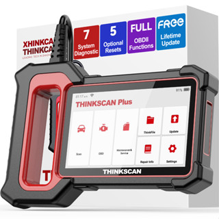 THINKCAR THINKSCAN PLUS S7 Professional Obd2 Scanner Car Scanner Car Diagnosis Odb2 Car Diagnostic Tool OBDII Car Diagnostic Scanner ECU Scanner Automotive Scanner Auto Scanner Check Engine Scanner Obd2 Gauge Obd Meter PK Launch X431 Ancel Foxwell Autel