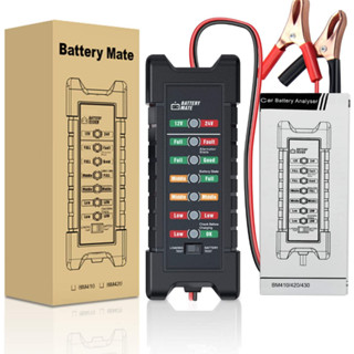 ANCEL BM310 &amp; BM410 12V/24V Car Battery Tester Digital Car Battery Analyzer Battery Health Analyzer Car Battery Checker Battery Detector Automotive Battery Monitor Auto Battery Load Analyzer Alternator Tester Obd2 Scanner Car Diagnostic Tool