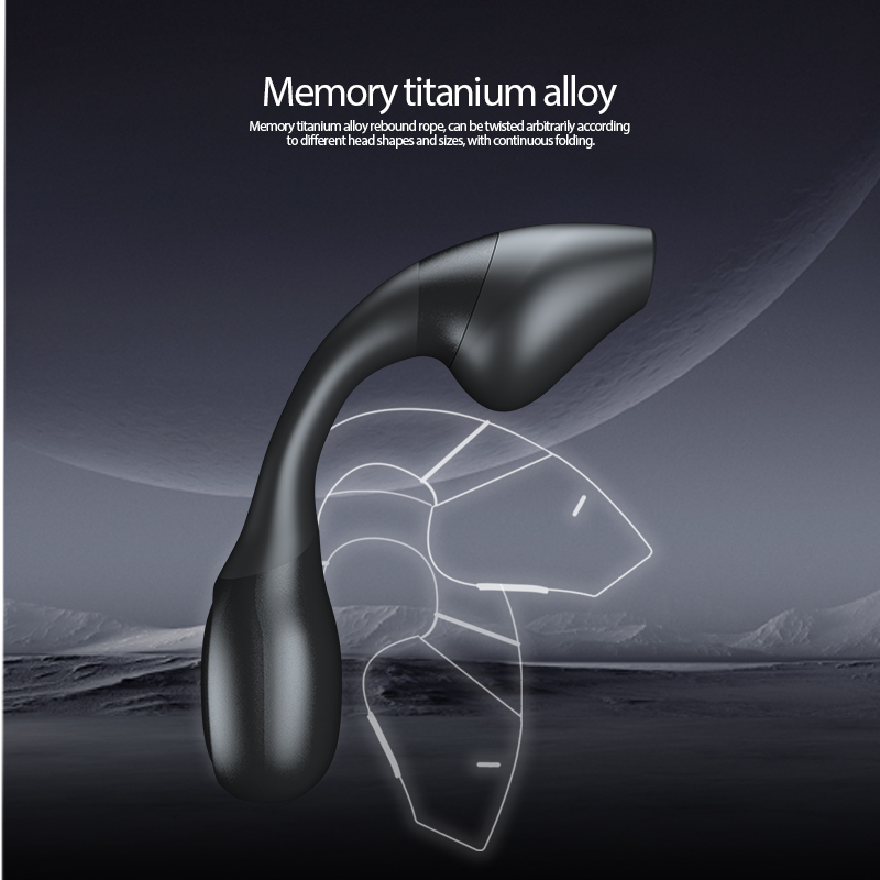 Monster Open Ear 200 หูฟังบลูทูธ IPX5 Waterproof Ear-Clip หูฟังไร้สายแบบสปอร์ต การลดเสียงรบกวน ENC 6D สเตอริโอ Bluetooth 5.3 หูฟัง with Mic