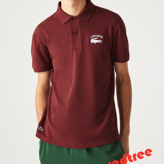 เสื้อโปโล lacoste เสื้อโปโลสําหรับผู้ชายผ้าฝ้ายสํานักงานแขนสั้น POLO