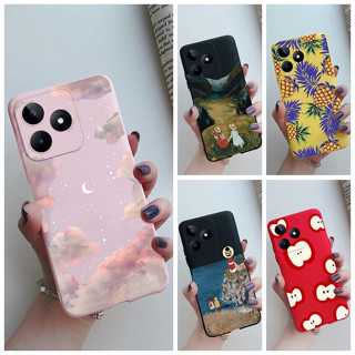 เคสซิลิโคนนิ่ม กันกระแทก สําหรับ Realme C51 RealmeC51