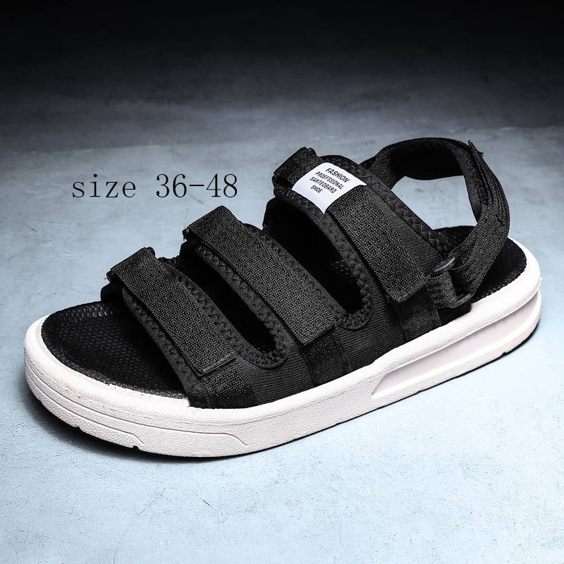 รองเท้าแตะลําลอง พื้นหนา ระบายอากาศ กันลื่น แฟชั่นฤดูร้อน สําหรับผู้ชาย EU46 EU47 EU48 US13 US14 US1