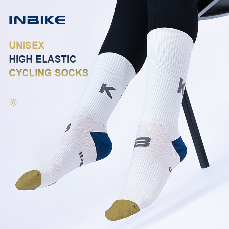 INBIKE ถุงเท้ากีฬามืออาชีพ 1/3/5 คู่ ถุงเท้าวิ่งสำหรับผู้ชายและผู้หญิง ดูดซับเหงื่อและความชื้น ความยืดหยุ่นสูง เหมาะสำหรับกีฬา วิ่ง ขี่จักรยาน ปีนเขา ฯลฯ