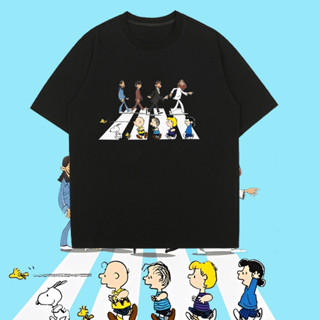 เสื้อ V2. THE PEANUTS ผ้า Cotton 100%