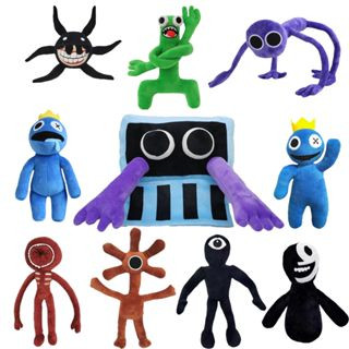 ของเล่นตุ๊กตายัดนุ่น รูปการ์ตูนเกม Rainbow Friends Roblox สีรุ้ง สําหรับเด็ก