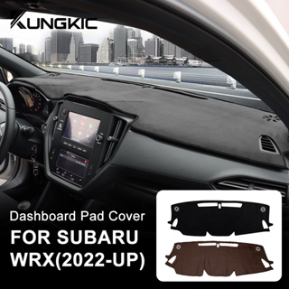 แผ่นแดชบอร์ด ผ้าสักหลาด ป้องกันแดด สําหรับ Subaru WRX 2022 2023