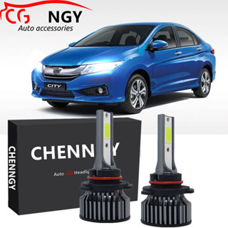 หลอดไฟหน้ารถยนต์ LED 6000K 9-32V 6000K สําหรับ Honda City GM6 Year 2014 To 2020 (1 คู่)