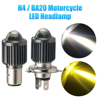 ไฟหน้ารถจักรยานยนต์ H4 BA20D 12V 12000LM CSP LED สําหรับรถจักรยานยนต์