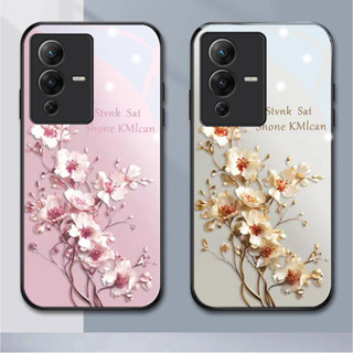 Zz เคสโทรศัพท์มือถือแบบแก้ว Diy สําหรับ Vivo Y93 Y15 Y17 Y19 Y11 Y51 Y66 Y79 Y81 Y83 Y97 Y50 Y55 V11 V11i V15 pro V17 V19 V20 V20se V21