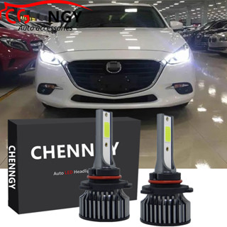 หลอดไฟหน้ารถยนต์ LED 6000K 9-32V ลําแสงต่ํา LHL CG LY สําหรับ Mazda 3 Year 2014-2021 1 คู่