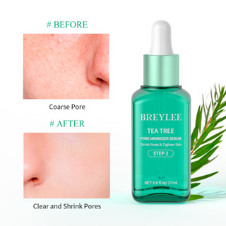 Breylee Tea Tree เอสเซ้นบํารุงผิวหน้า กระชับรูขุมขน 2 ควบคุมความมัน 17 มล.