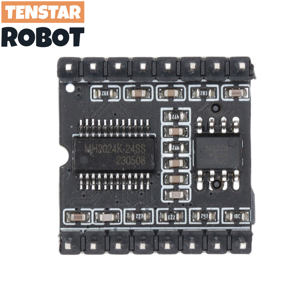 Dfplayer โมดูลเครื่องเล่น MP3 MP3 ขนาดเล็ก รองรับการ์ด TF U-Disk IO Serial Port AD สําหรับ arduino Diy