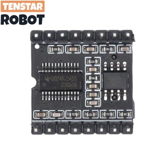 Dfplayer โมดูลเครื่องเล่น MP3 MP3 ขนาดเล็ก รองรับการ์ด TF U-Disk IO Serial Port AD สําหรับ arduino Diy