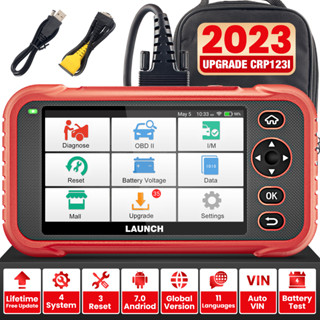 LAUNCH CRP123i Obd2 Scanner Car Scanner Car Diagnosis Odb2 Car Diagnostic Tool OBDII Car Diagnostic Scanner ECU Scanner Automotive Scanner Auto Scanner Check Engine Scanner Obd2 Gauge Obd Meter PK Launch X431 Ancel Thinkcar Foxwell Autel Konnwei