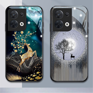 เคสโทรศัพท์มือถือแบบแก้ว Diy สําหรับ OPPO reno 7 8 8Z 7 pro 7Z 6 6Z 5 5Pro 4 4se 3 2 2F Z F9 F11