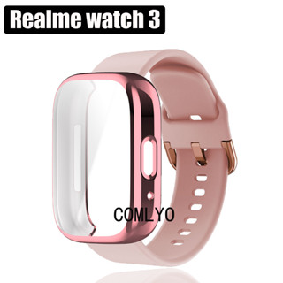 เคสนาฬิกาข้อมือซิลิโคน TPU แบบนิ่ม สําหรับ Realme watch 3