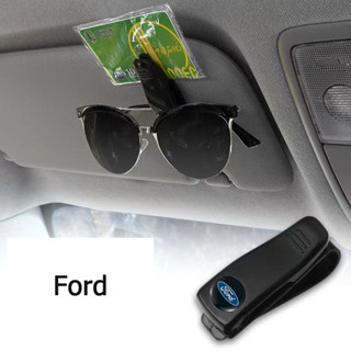 Ford logo คลิปหนีบแว่นตา คลิปหนีบแว่นในรถ glasses clip ที่หนีบบัตรในรถ ที่เก็บแว่น ที่หนีบแว่นตากันแดด Ford Territory Transit Everest Ecosport Ranger Raptor Fiesta Focus