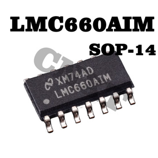 ชิปขยายเสียง LMC660 LMC660AIM LMC660CM SOP14 5 ชิ้น