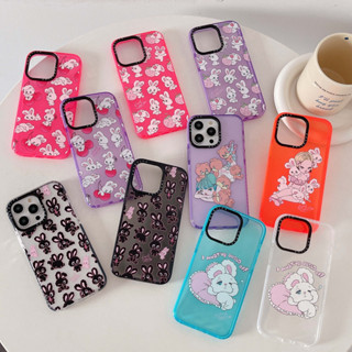 แฟชั่น การ์ตูน กระต่าย ลูกหมี สาว เชอร์รี่ สตรอเบอร์รี่ เคส Samsung Galaxy A13 A14 A34 A54 4G 5G case