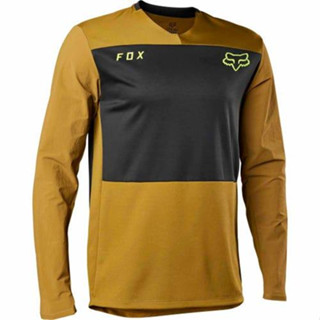 เสื้อกีฬาแขนสั้น แบบแห้งเร็ว สําหรับขี่จักรยานเสือภูเขา 2023FOX