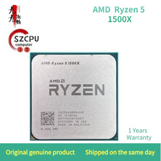 ซ็อกเก็ต AMD Ryzen 5 1500x R5 1500x 3.5 GHz Zen 0.014 quad-core 8 core CPU L3 = 16M 65W yd150xbbm4gae AM4 whp3