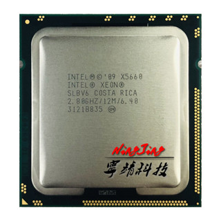 โปรเซสเซอร์เวอร์ CPU Intel Xeon X5660 2.8 GHz Six Core 12M LGA1366