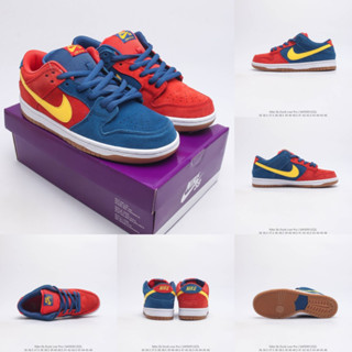 Dunk Low รองเท้าผ้าใบ SB Series "barcelona" รองเท้ากีฬา DJ0606-400