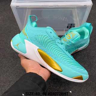 พร้อมส่ง Air Jordan Luka 1 รองเท้ากีฬา รองเท้าบาสเก็ตบอล ลําลอง สีเขียว สําหรับผู้ชาย 2023