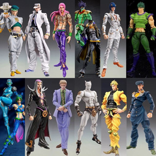 Boxed ฟิกเกอร์อนิเมะ jojo bizarre adventure Kujo Jotaro Dio Brando Diavolo Bruno Bucciarati Leone Abbacchio Jolyne Cujoh ขนาด 15 ซม.