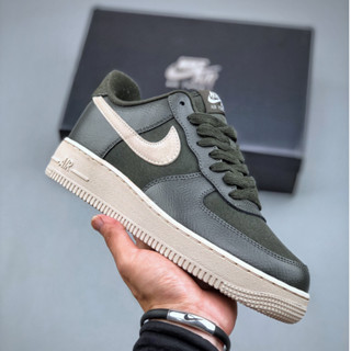 Air Force 107 รองเท้าผ้าใบลําลอง ข้อสั้น เนื้อแมตต์ สีดําด้าน DV7186-301