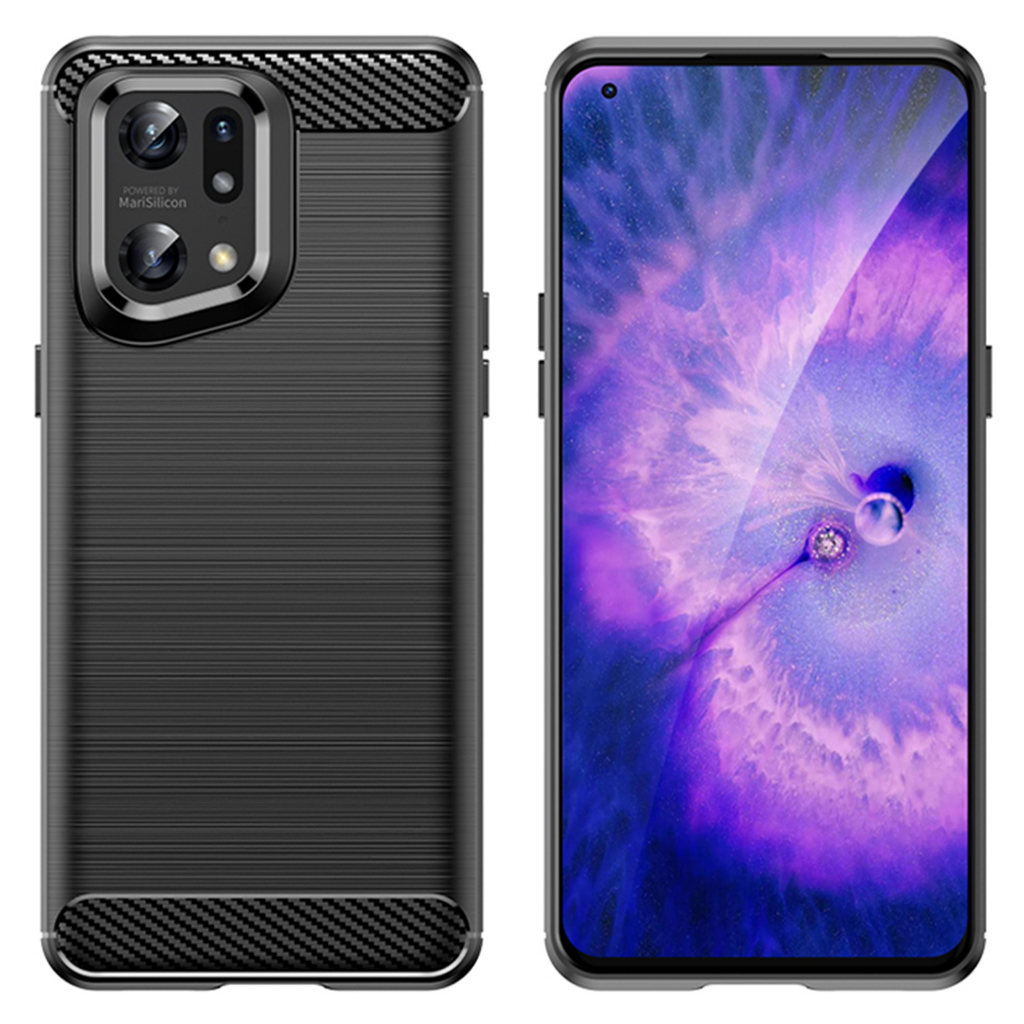 เคสซิลิโคน คาร์บอนไฟเบอร์ ผิวด้าน กันกระแทก สําหรับ oppo find X5 pro x6 x5lite oppo find x6 pro x5pro X5 Lite