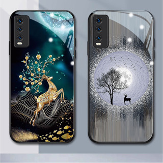 เคสโทรศัพท์มือถือแบบแก้ว Diy สําหรับ VivoY785G V295G Y36 IQOOZ75G Z1pro Y97 Y91C Y91 Y85 Y83pro Y81 Y79 Y775G Y76S Y755G Y75 Y725G Y71