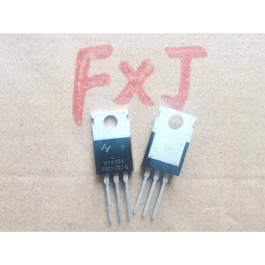 ((10 ชิ้น) HY4004P ยี่ห้อใหม่ TO-220 Field Effect Tube HY4004