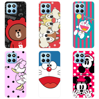 เคสซิลิโคน TPU สำหรับ Honor X6a X 6a เคส ซิลิโคนนิ่ม สีพื้น