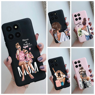 ใหม่ เคสโทรศัพท์มือถือ ซิลิโคนนิ่ม กันกระแทก กันรอยกล้อง แฟชั่น สําหรับ Honor X6a 2023