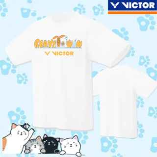 Victor ใหม่ เสื้อกีฬาแบดมินตัน ลายวัฒนธรรมเกาหลี แห้งเร็ว สําหรับผู้ชาย และผู้หญิง 2023