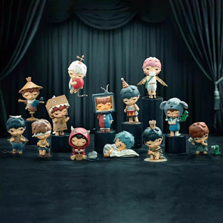 [GOGJIG5] Pop MART Hirono Mime Series Mystery Box POPMART Blind Box ฟิกเกอร์แอคชั่นน่ารัก โดย Lang UOO