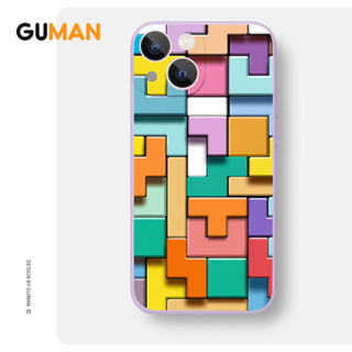 Guman เคสไอโฟน เคสซิลิโคนนุ่มกันกระแทกน่ารักตลก เคสโทรศัพท์ Compatible for iPhone 15 14 13 12 11 Pro Max SE 2020 X XR XS 8 7 6 6S Plus พลัส XYB2293