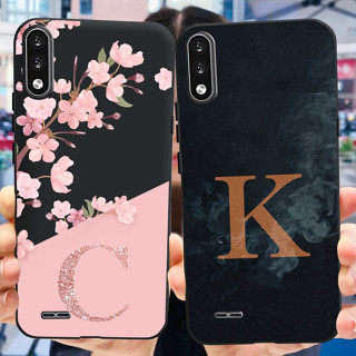 เคสโทรศัพท์มือถือแฟชั่น แบบนิ่ม พิมพ์ลายตัวอักษร ดอกไม้ สําหรับ LG K22 2020 LMK200Z LMK200E LM-K200 LG K22 Plus K 22 LGK22