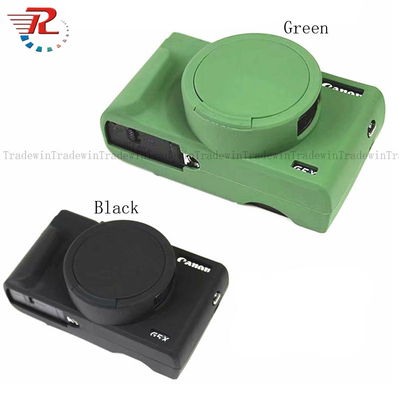 Canon G5Xii G5X Mark ii ยางซิลิโคนอ่อนกล้องสําหรับ Canon G5Xii G5X Mark ii