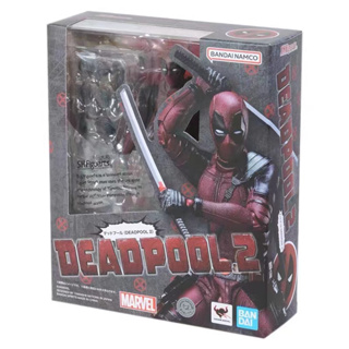 [พร้อมส่ง] Bandai/bandai ผลิตภัณฑ์ใหม่ SHF D eadpool ของขวัญแบบใช้มือ สําหรับแฟนหนุ่ม