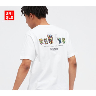 Uniqlo UT เสื้อยืด พิมพ์ลายแฟนตาซี สําหรับผู้ชาย (Final Fantasy IV)