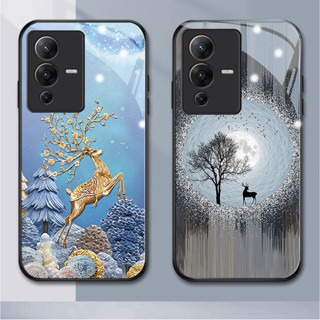 เคสโทรศัพท์มือถือแบบแก้ว DIy สําหรับ Vivo Y785G V295G Y36 IQOOZ75G Z1pro Y97 Y91C Y91 Y85 Y83pro Y81 Y79 Y775G Y76S Y755G Y725G Y71