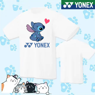 ใหม่ YONEX เสื้อยืดแขนสั้น พิมพ์ลายการ์ตูนอนิเมะแบดมินตัน สวยงาม แห้งเร็ว สําหรับผู้ชาย และผู้หญิง 2023