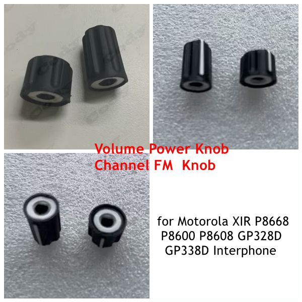 ฝาครอบลูกบิดสวิตช์ อุปกรณ์เสริม สําหรับ Motorola XIR P8668 P8600 P8608 P8600i GP328D GP338D