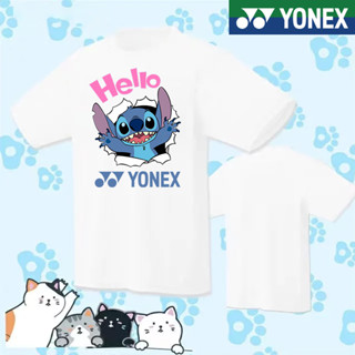 ใหม่ YONEX เสื้อกีฬาแบดมินตัน แขนสั้น แห้งเร็ว ลาย World Championships 2023 สําหรับผู้ชาย และผู้หญิง 2023