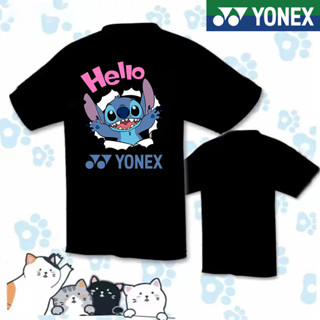 Yonex 2023 ใหม่ เสื้อแบดมินตัน เสื้อวัฒนธรรมเกาหลี VC แห้งเร็ว ระบายอากาศ แขนสั้น เสื้อผ้ากีฬา แฟชั่น เทรนด์คู่รัก Yonex เสื้อวัยรุ่น กีฬา เสื้อยืดลําลอง