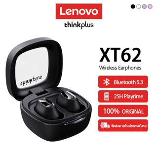 Lenovo thinkplus XT62 หูฟังไร้สายในหู Bluetooth5.3 TWS หูฟังบลูทู ธ ไร้สายสำหรับ HIFI Wireless Headphones วิ่งกระโดดเชือกหูฟังกีฬา