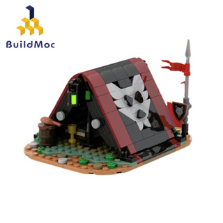 Buildmoc โมเดลเต็นท์หมาป่า ของเล่นเสริมการศึกษา สําหรับเด็ก 230 ชิ้น155126